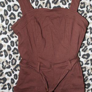 Brown Jumpsuit